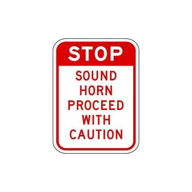 ZING Eco Traffic Sign, 18X12, HIP- Model 2378